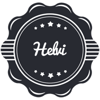 Helvi badge logo