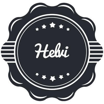 Helvi badge logo