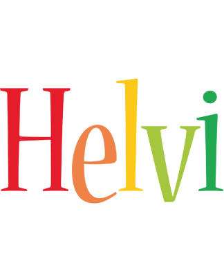 Helvi birthday logo