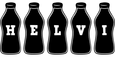 Helvi bottle logo