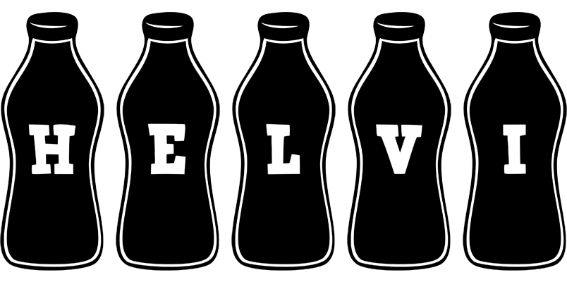 Helvi bottle logo