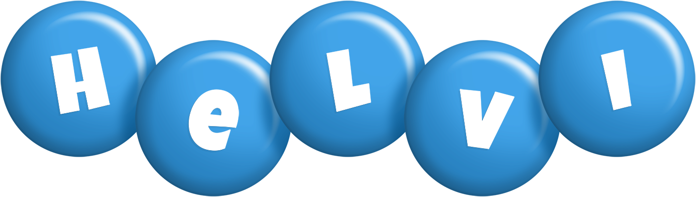 Helvi candy-blue logo
