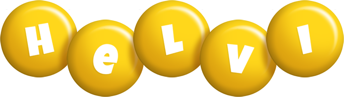 Helvi candy-yellow logo