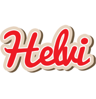 Helvi chocolate logo