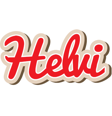 Helvi chocolate logo