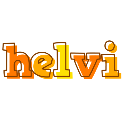 Helvi desert logo