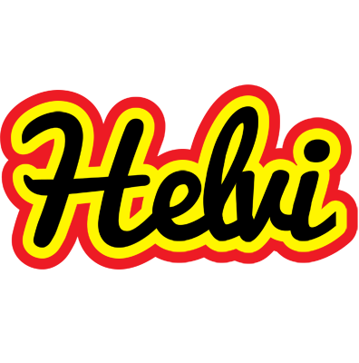 Helvi flaming logo
