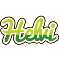 Helvi golfing logo