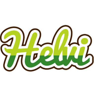 Helvi golfing logo