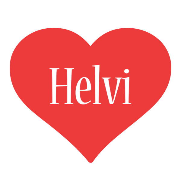 Helvi love logo