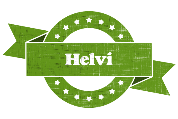 Helvi natural logo