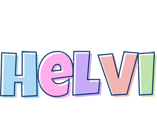 Helvi pastel logo