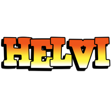 Helvi sunset logo