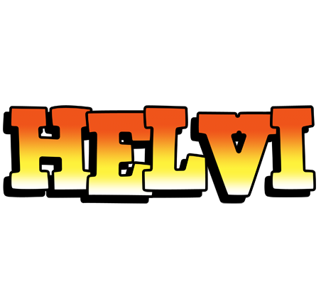 Helvi sunset logo