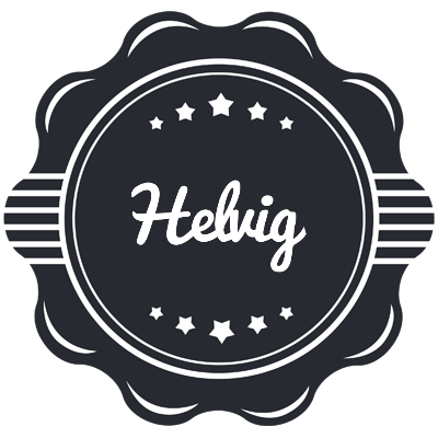 Helvig badge logo
