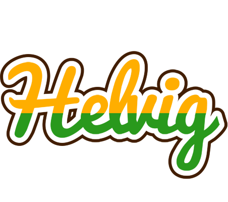 Helvig banana logo