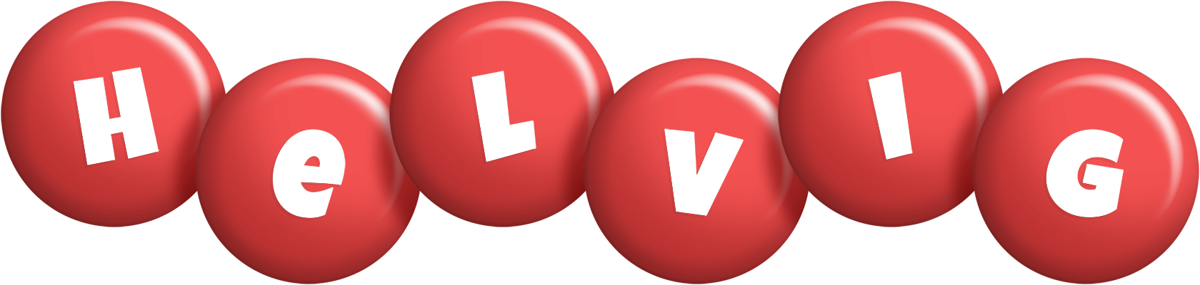Helvig candy-red logo