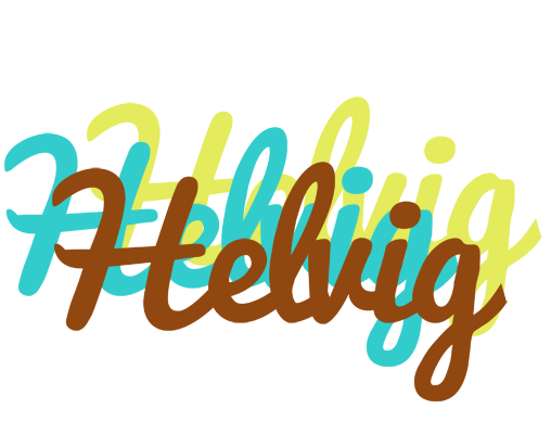 Helvig cupcake logo