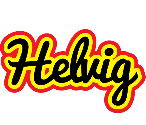 Helvig flaming logo
