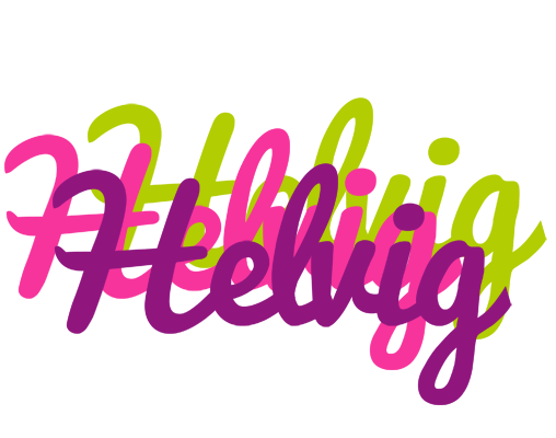 Helvig flowers logo