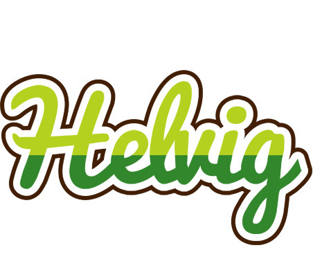 Helvig golfing logo