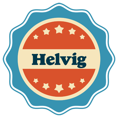 Helvig labels logo