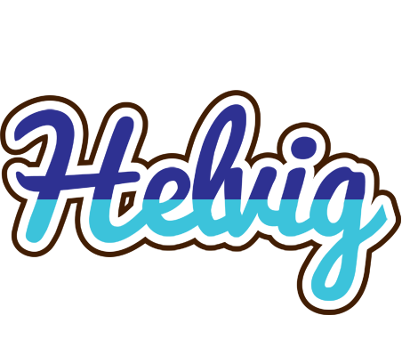 Helvig raining logo