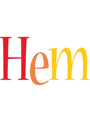 Hem birthday logo
