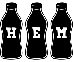 Hem bottle logo