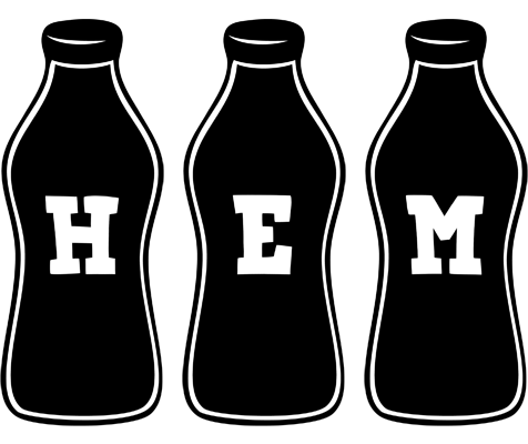 Hem bottle logo