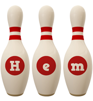 Hem bowling-pin logo