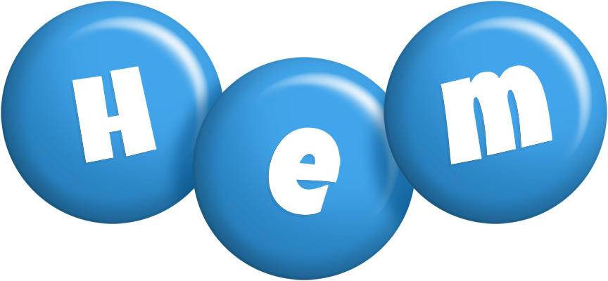 Hem candy-blue logo