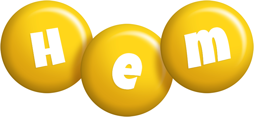 Hem candy-yellow logo