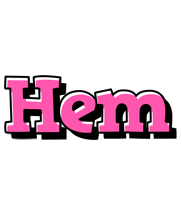 Hem girlish logo