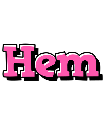 Hem girlish logo