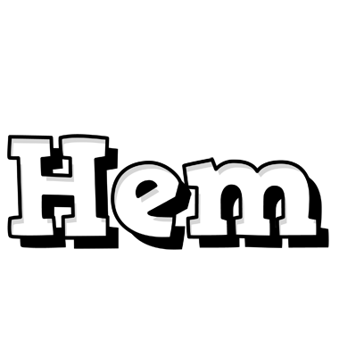Hem snowing logo