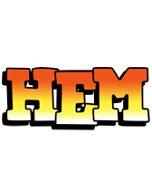 Hem sunset logo