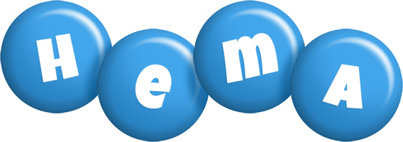 Hema candy-blue logo