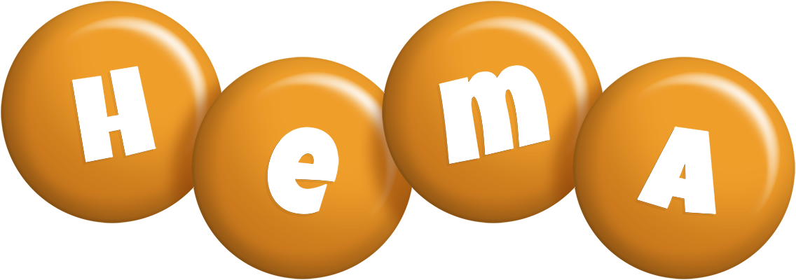 Hema candy-orange logo