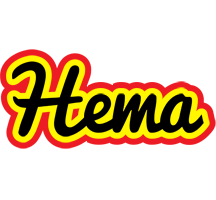 Hema flaming logo