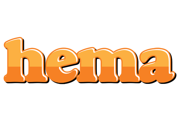 Hema orange logo