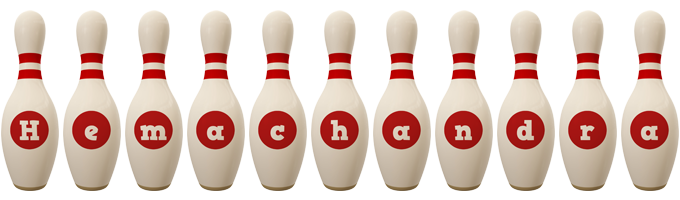 Hemachandra bowling-pin logo