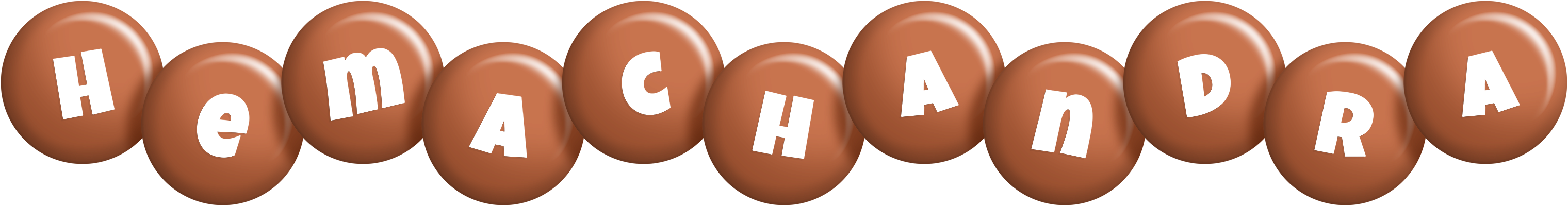 Hemachandra candy-brown logo