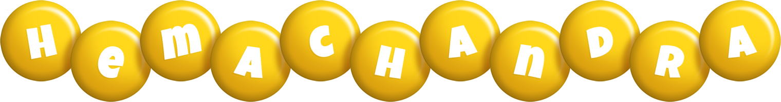 Hemachandra candy-yellow logo