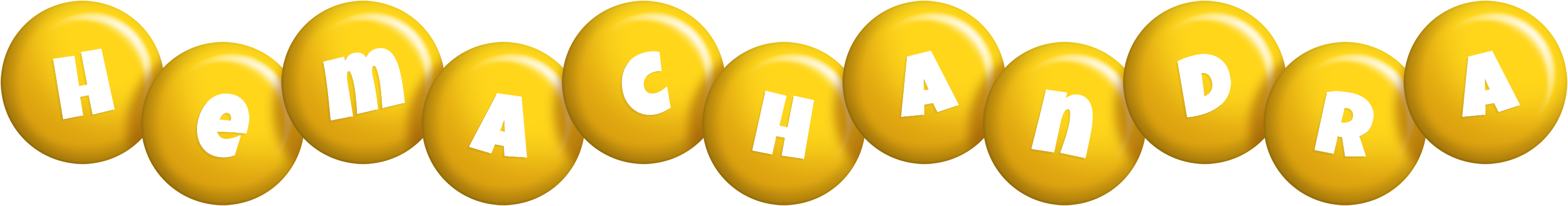 Hemachandra candy-yellow logo