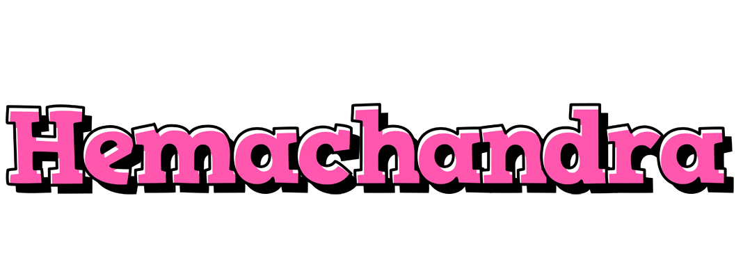 Hemachandra girlish logo