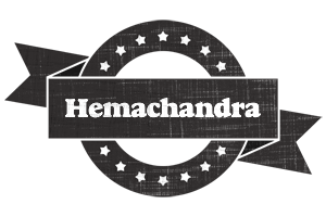 Hemachandra grunge logo