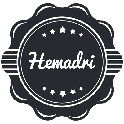 Hemadri badge logo
