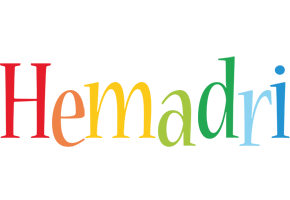 Hemadri birthday logo