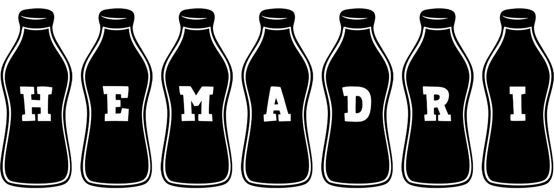 Hemadri bottle logo